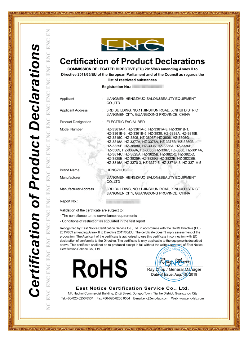 RoHS Certified